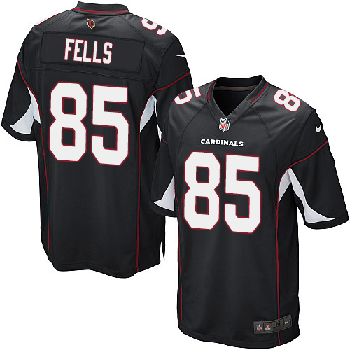 Men's Game Darren Fells Nike Jersey Black Alternate - #85 NFL Arizona Cardinals